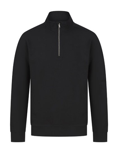 HEN-H842-Unisex Sustainable 1/4 Zip Sweatshirt